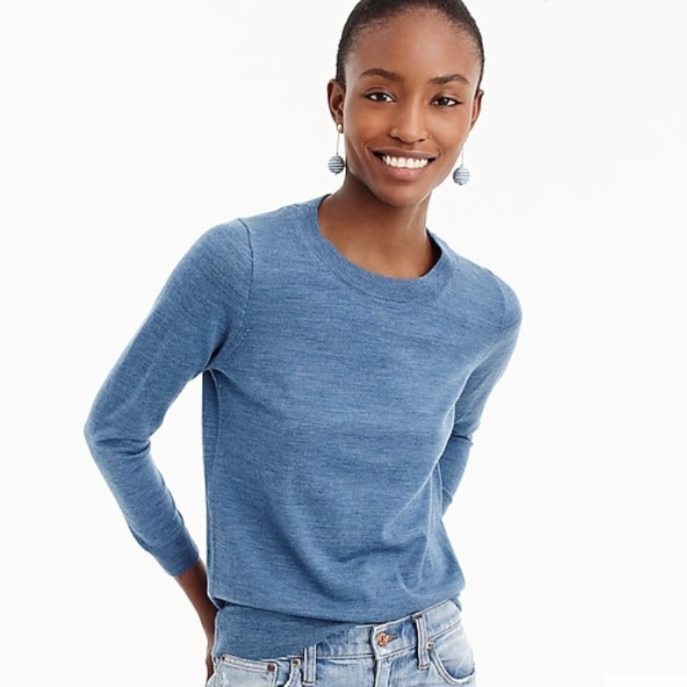 NWOT JCrew Tippi Merino Wool Crewneck Sweater